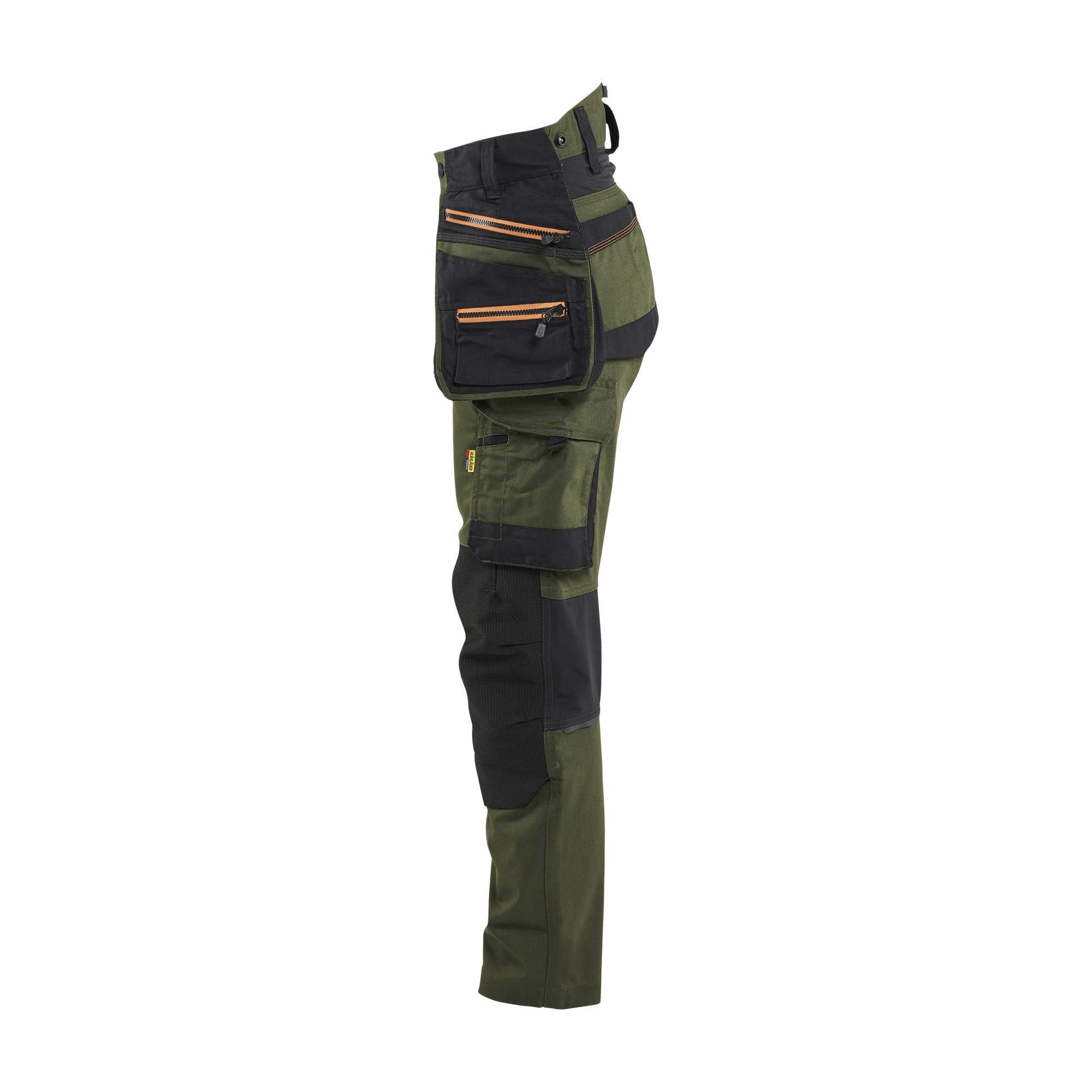 BLAKLADER 71701149 | STRIKER Women's Craftsman Trousers with Stretch Work Trousers Women - Cordura Denim